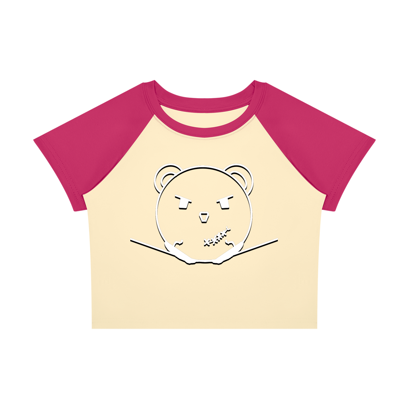 Women’s Raglan Color Block Baby T-Shirt