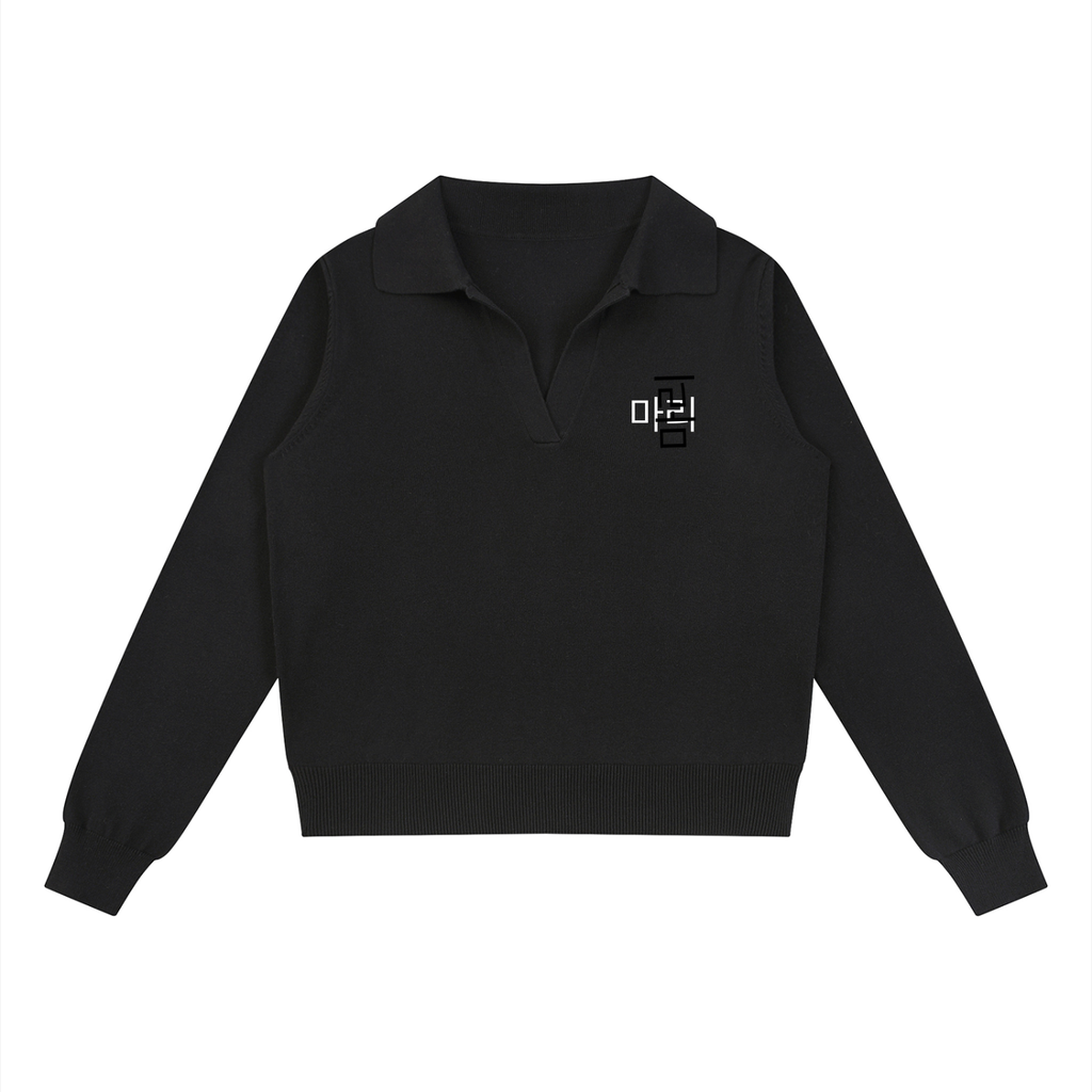 Women’s Collared Pullover Knit Sweater