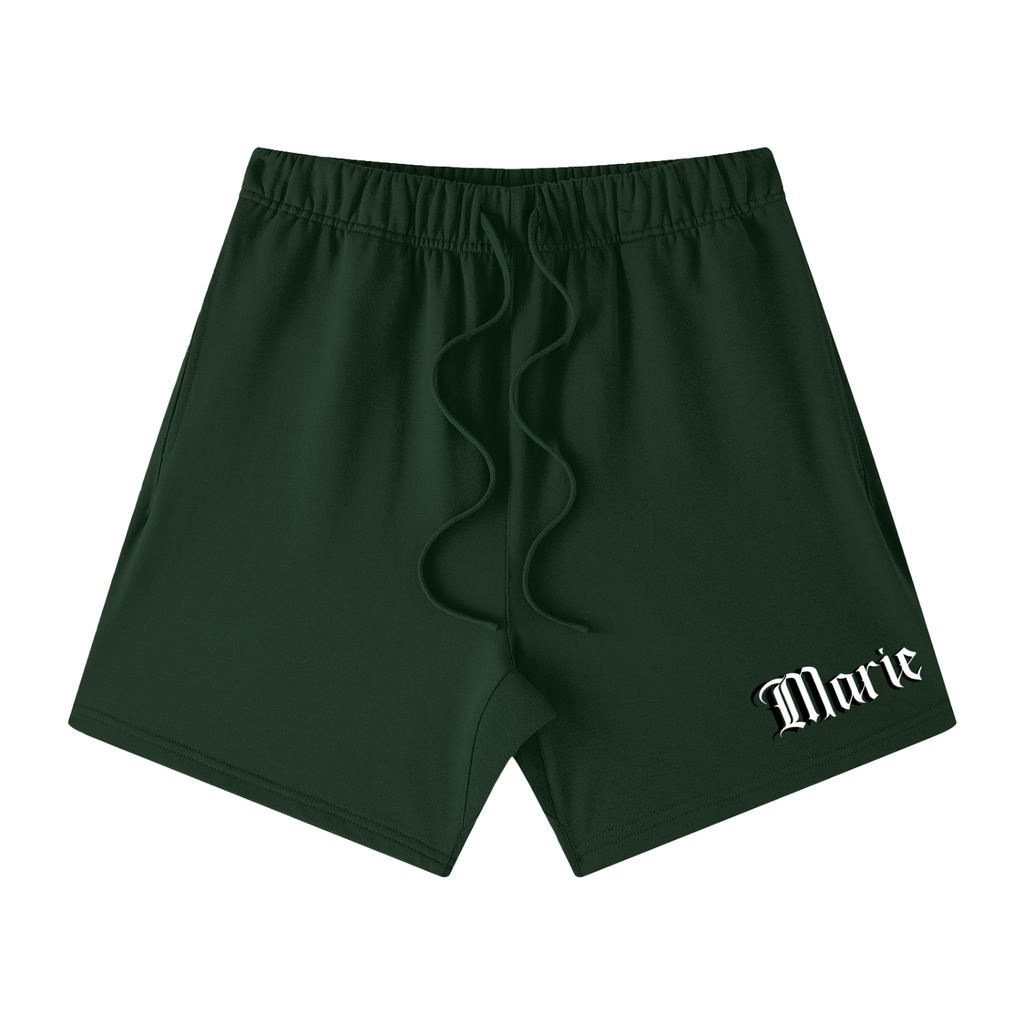 Unisex Earth Tone Loose Fit Cotton Shorts