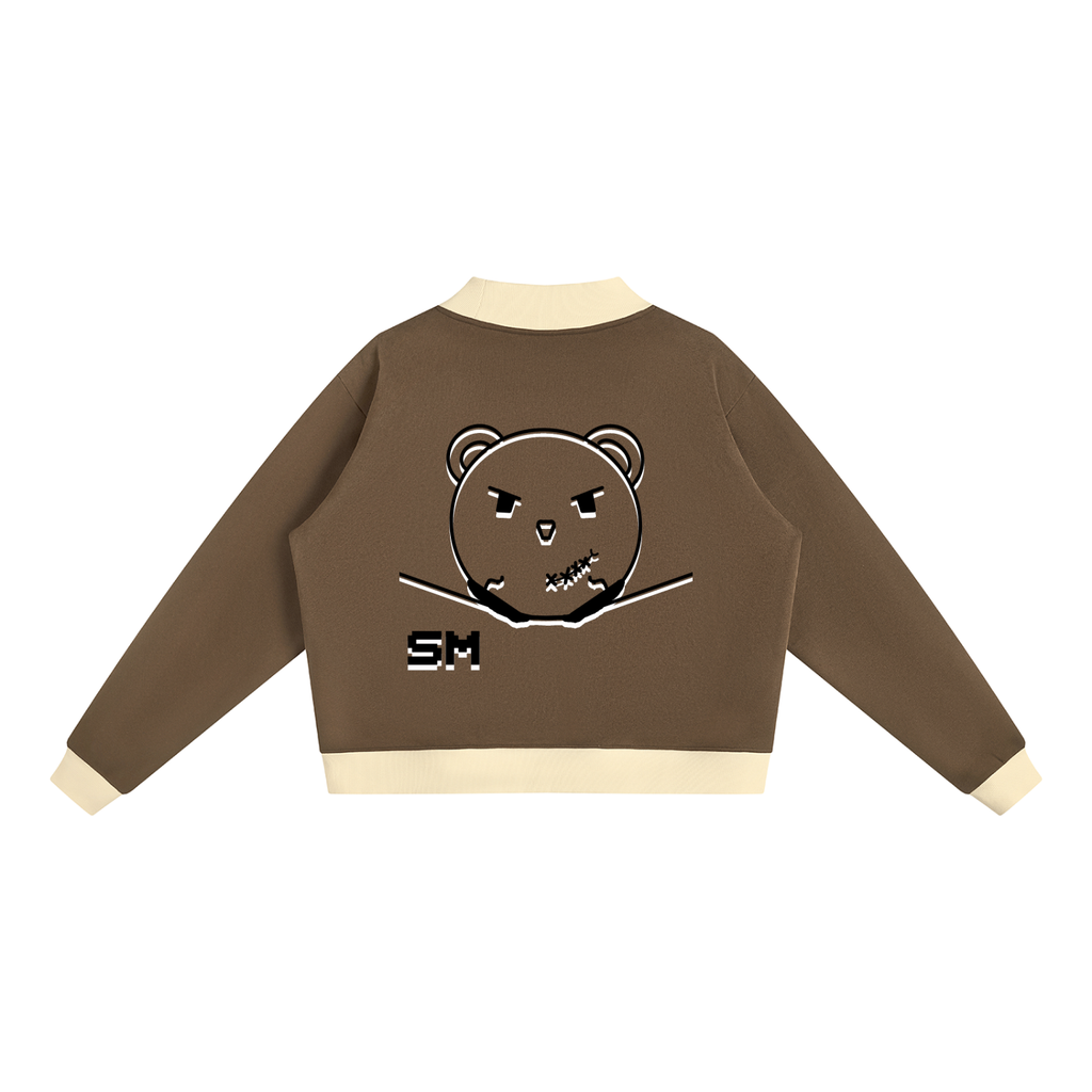 Women’s Mock Neck Crewneck Sweatshirt