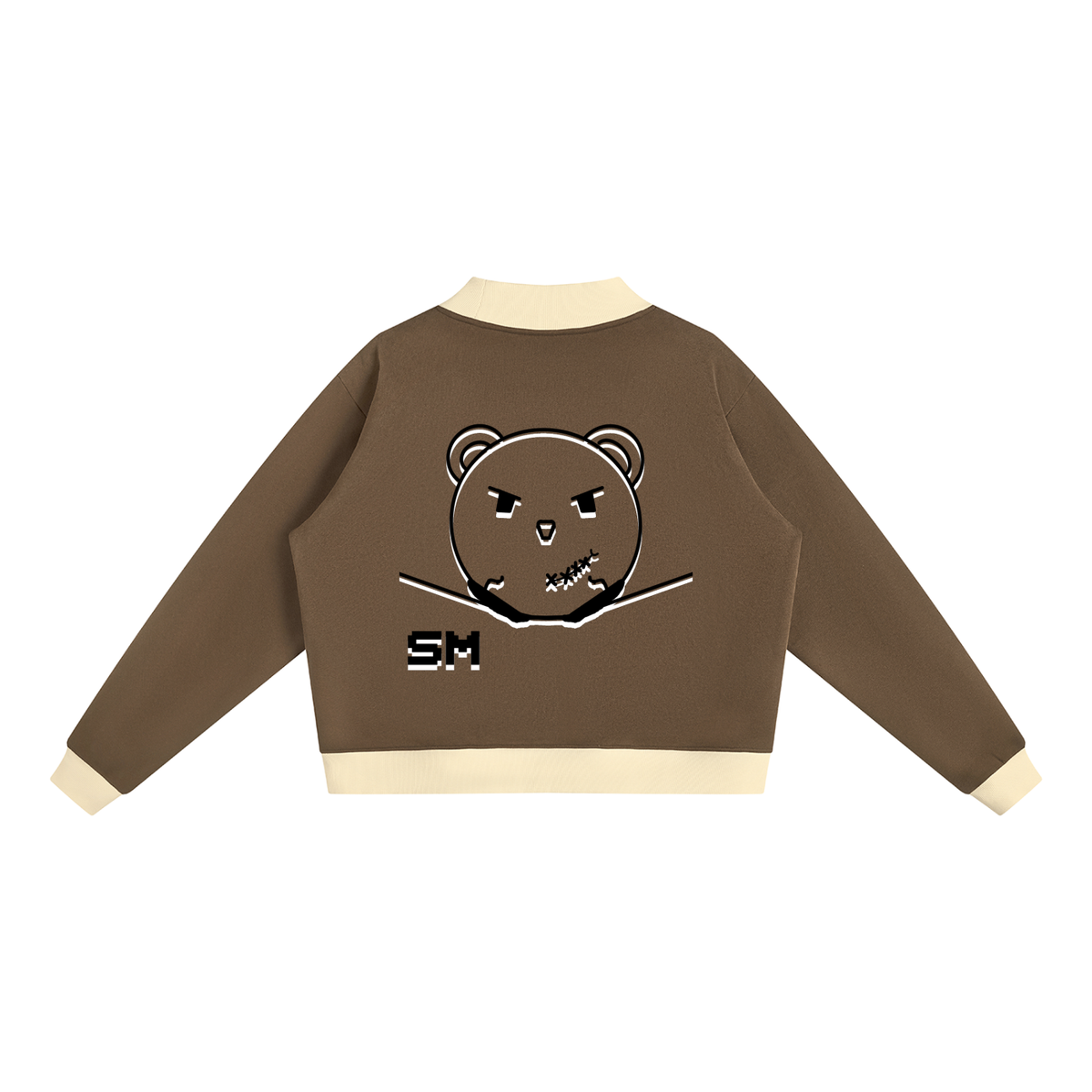 Women’s Mock Neck Crewneck Sweatshirt