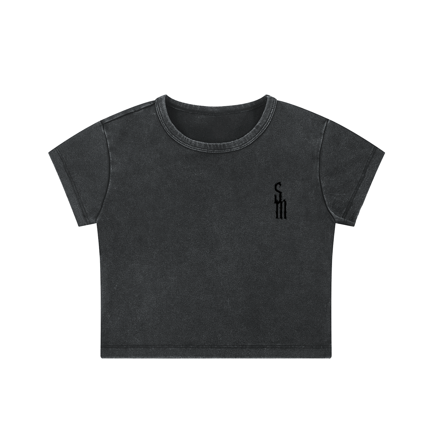 Snow Washed Crop Top