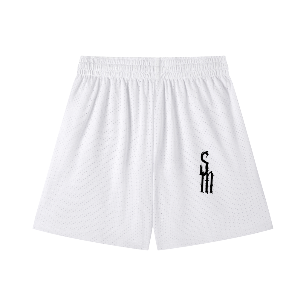 Mesh Drawstring Shorts