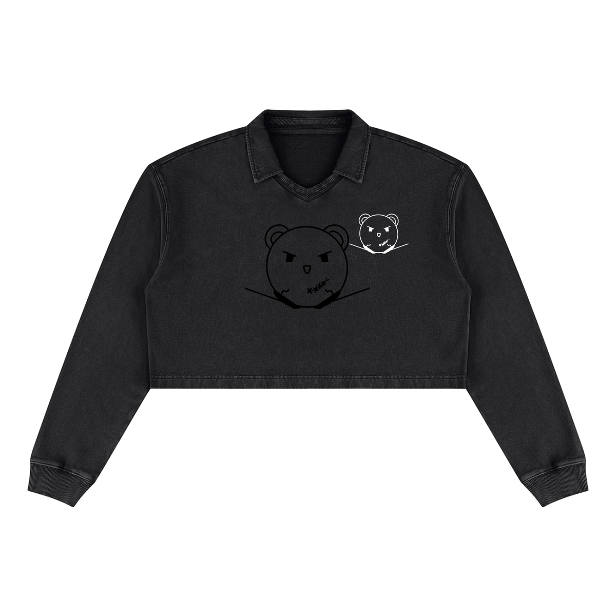 Women’s Vintage Wash Crop Sweatshirt