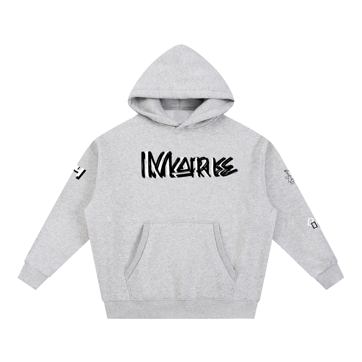 Essential Oversized Boxy Fit Fleece Hoodie