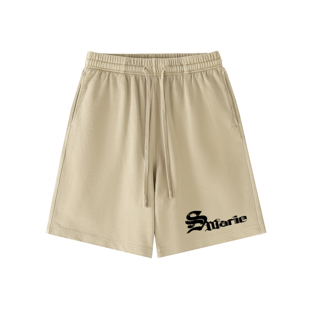 Vintage Wash Cotton Shorts