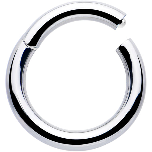 10G 1/2 316L Surgical Steel Precision Hinged Segment Hoop