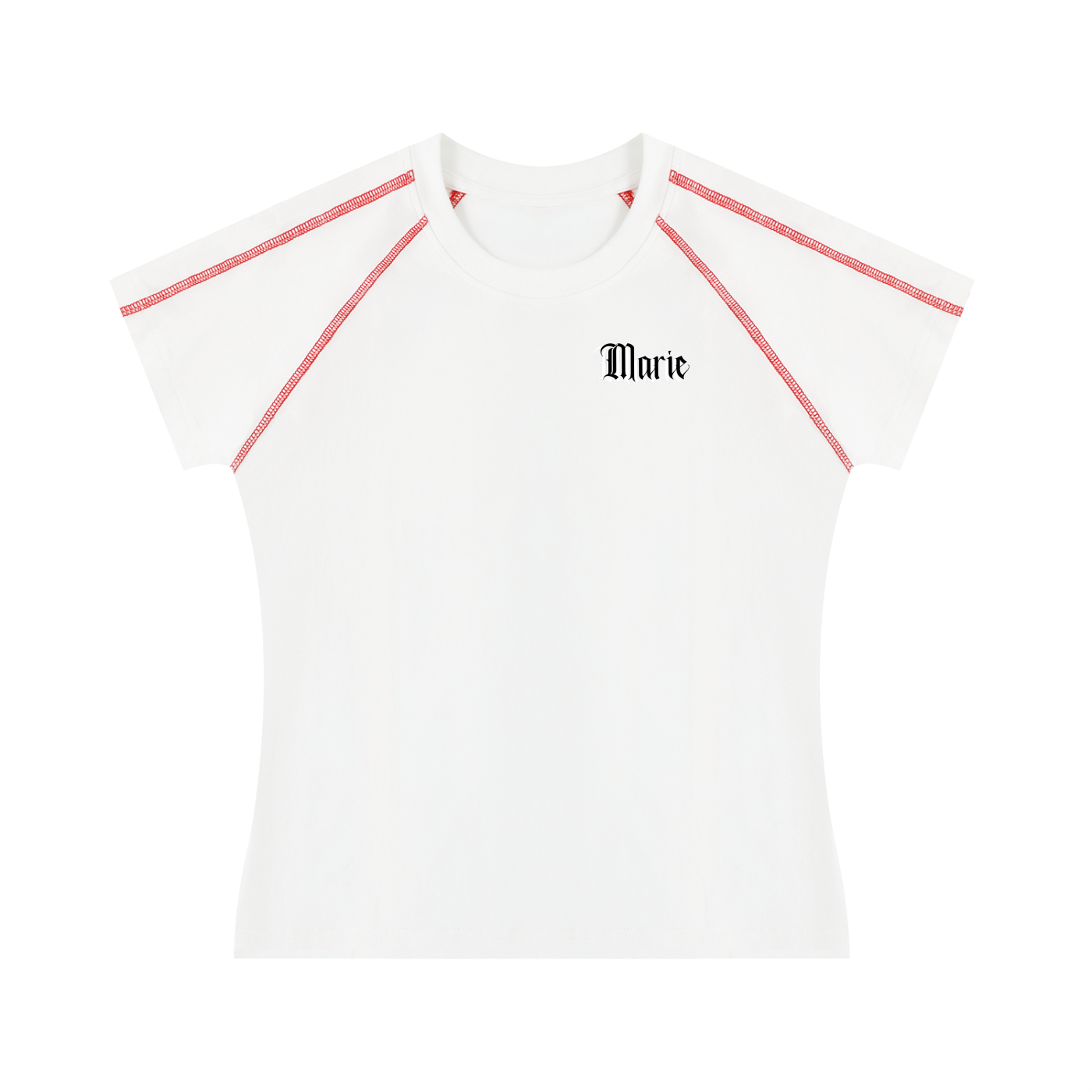 Women's Contrast Stitch Raglan T-Shirt