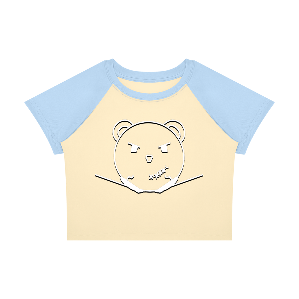 Women’s Raglan Color Block Baby T-Shirt