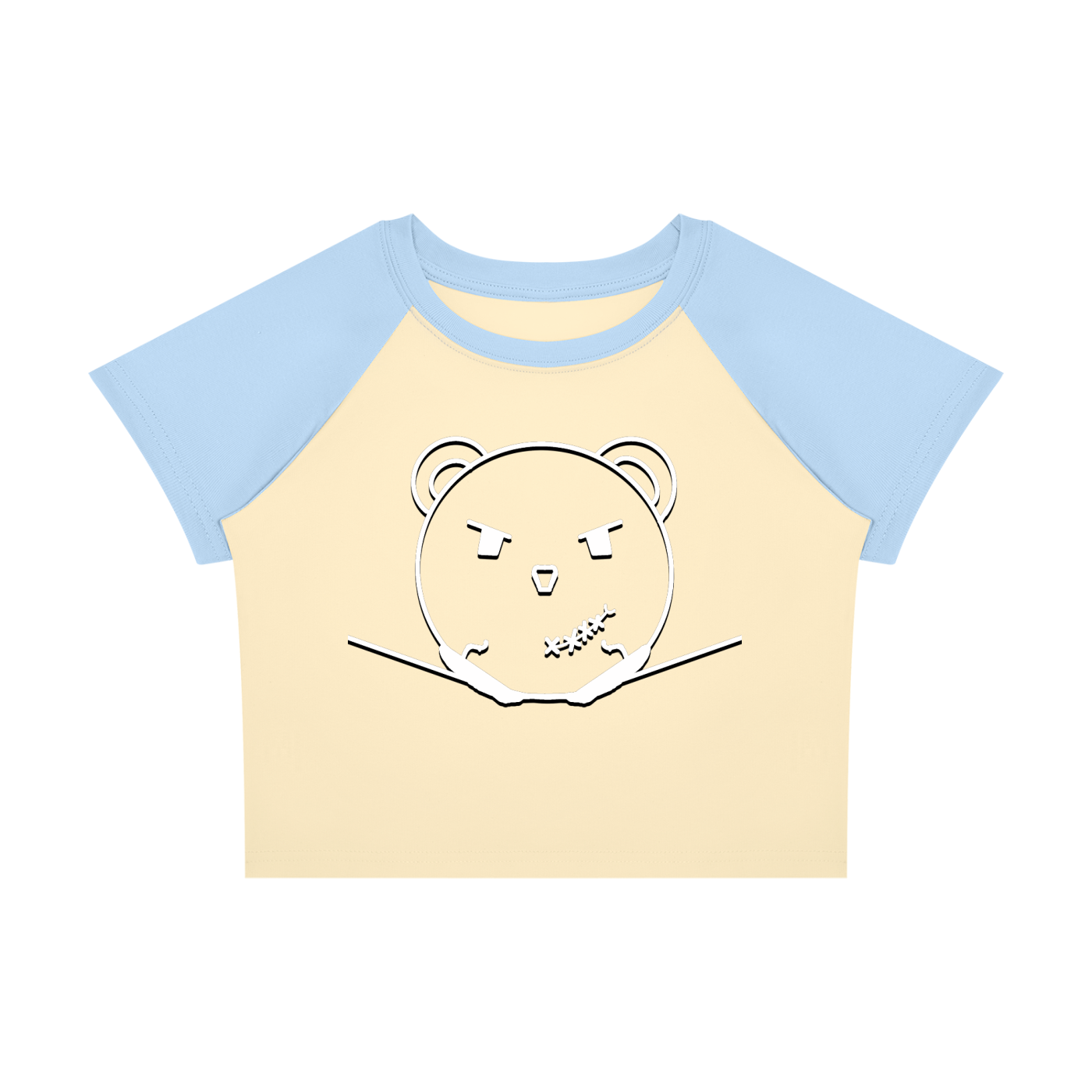 Women’s Raglan Color Block Baby T-Shirt