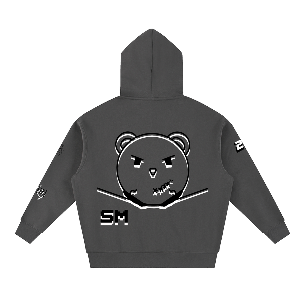 Essential Oversized Boxy Fit Fleece Hoodie