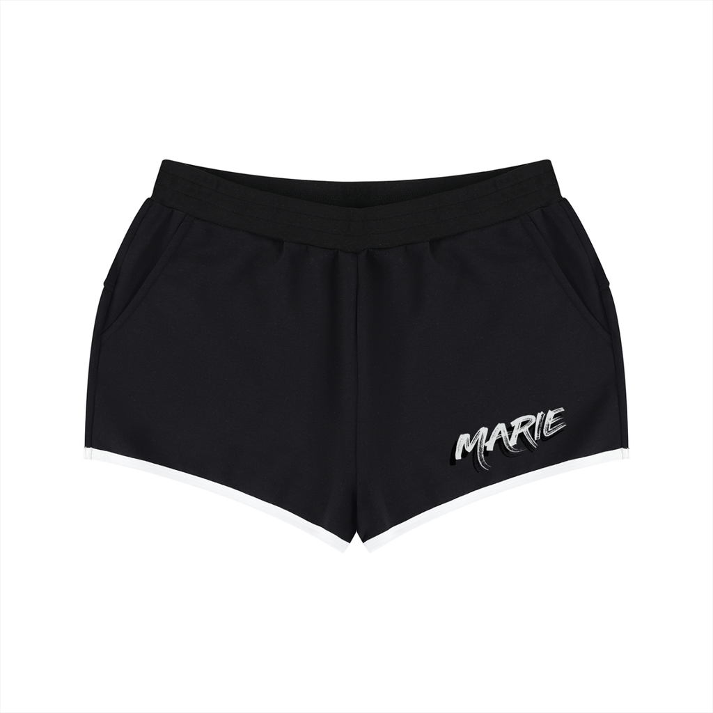 Women's Retro Contrast Binding Shorts