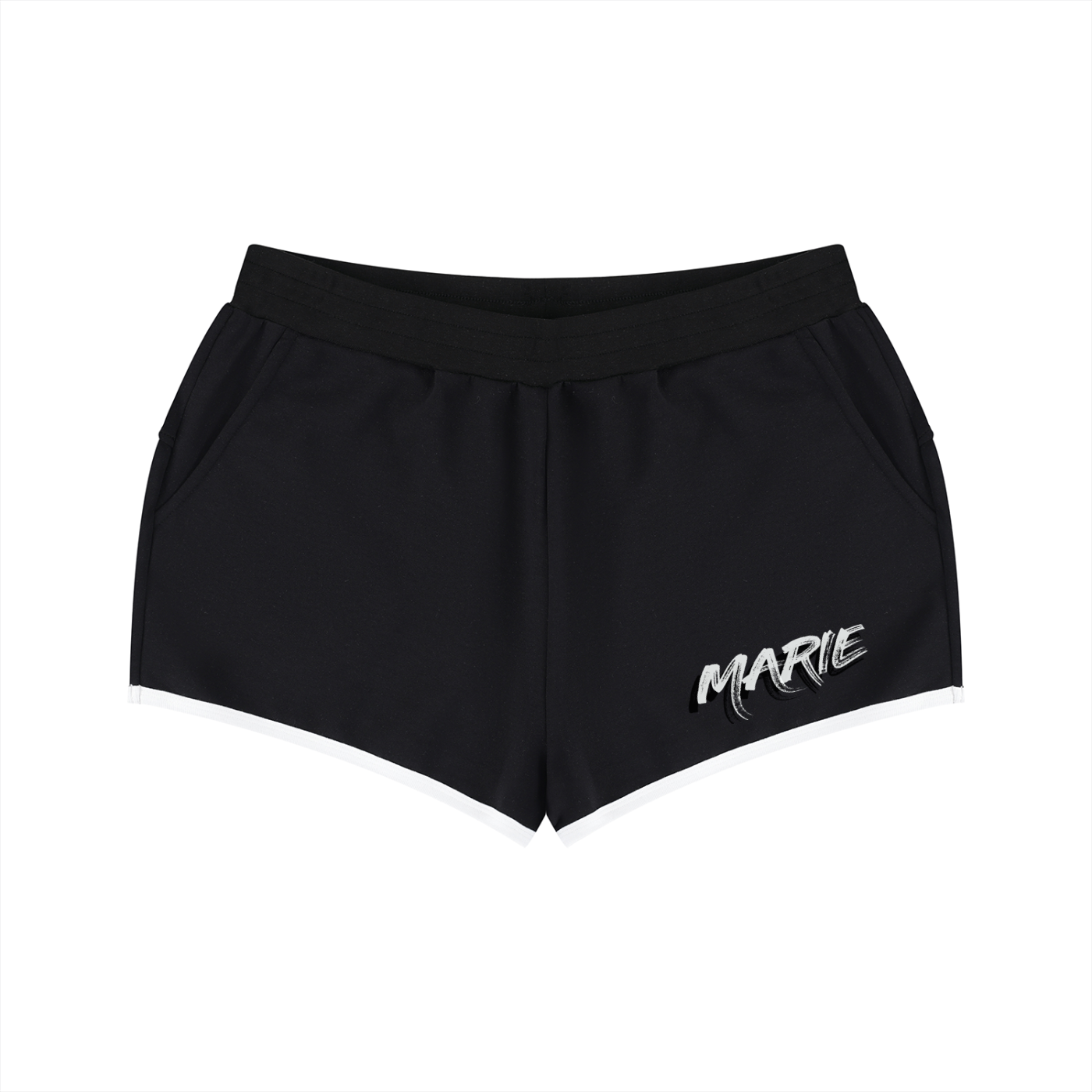 Women's Retro Contrast Binding Shorts