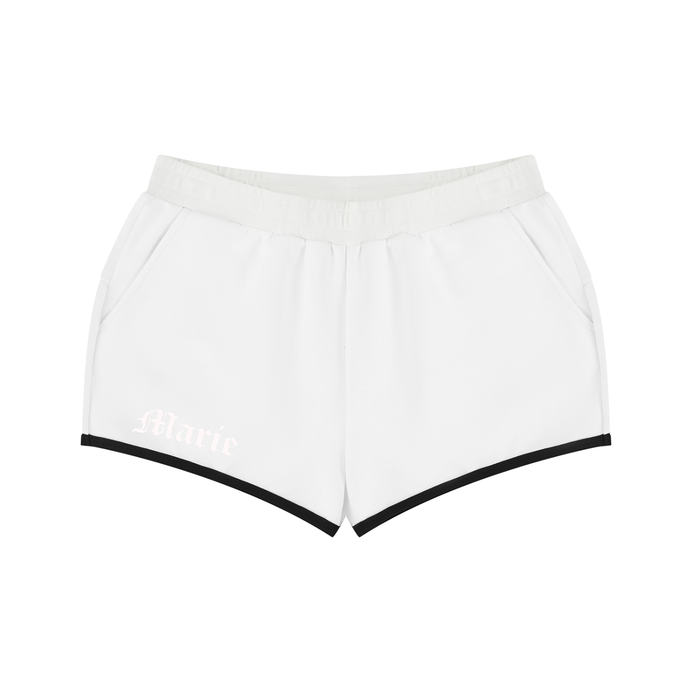 Women's Retro Contrast Binding Shorts