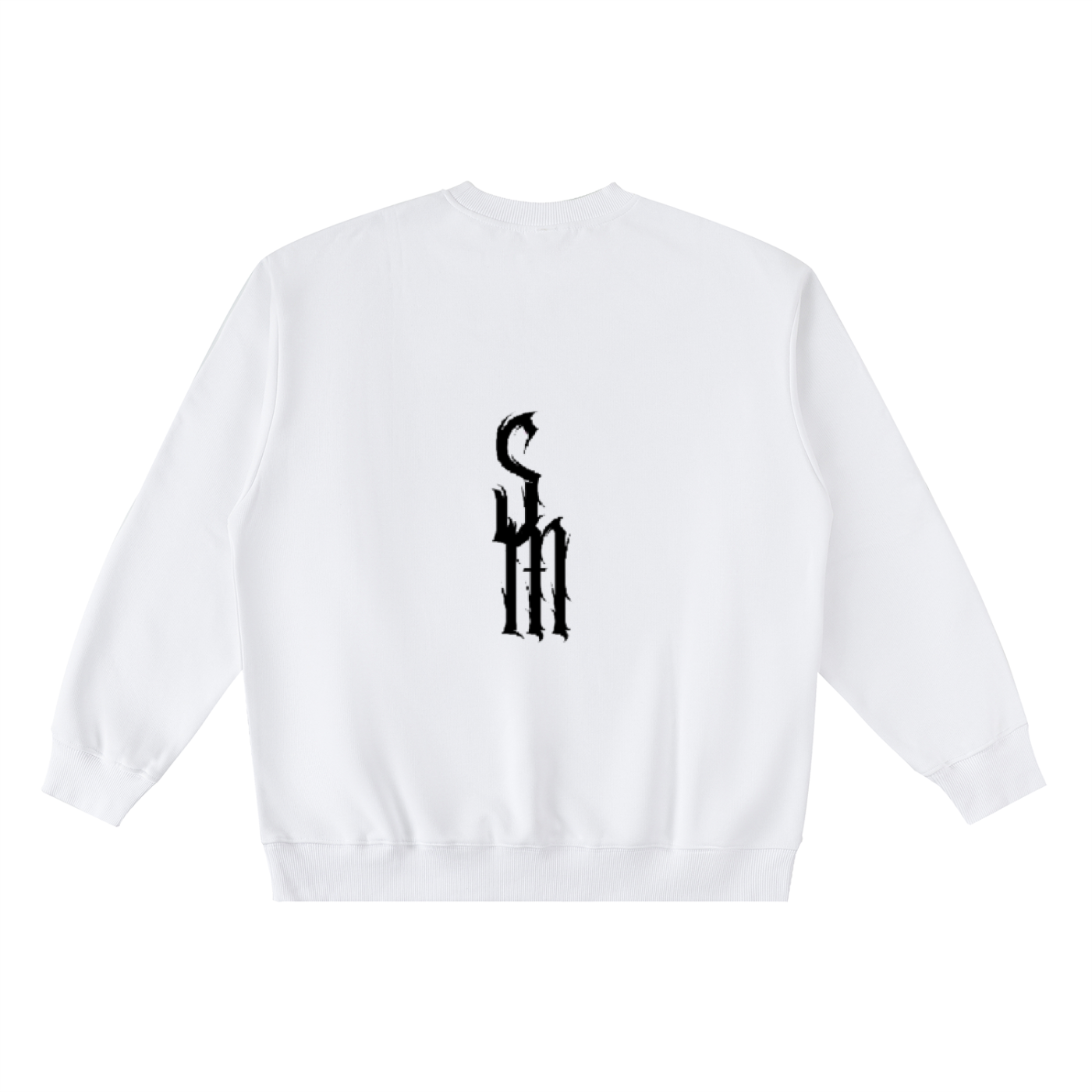 Oversized Crewneck Taped Sweatshirt