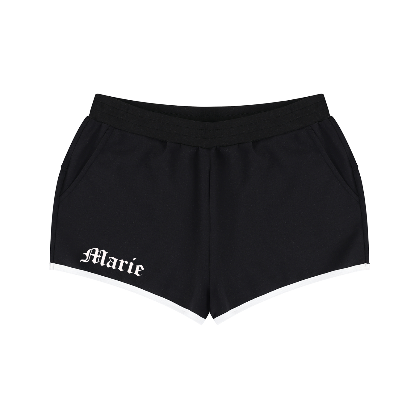 Women's Retro Contrast Binding Shorts