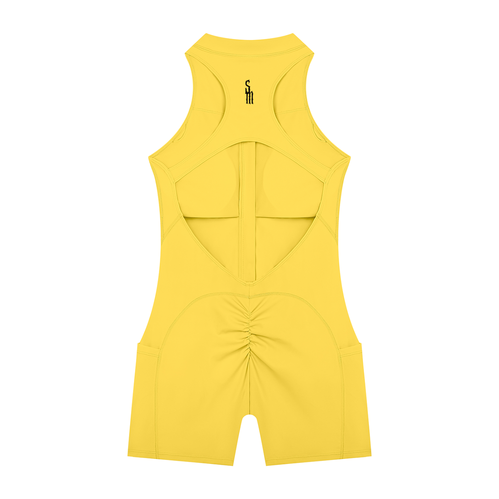 Women’s Quarter-Zip Yoga Romper