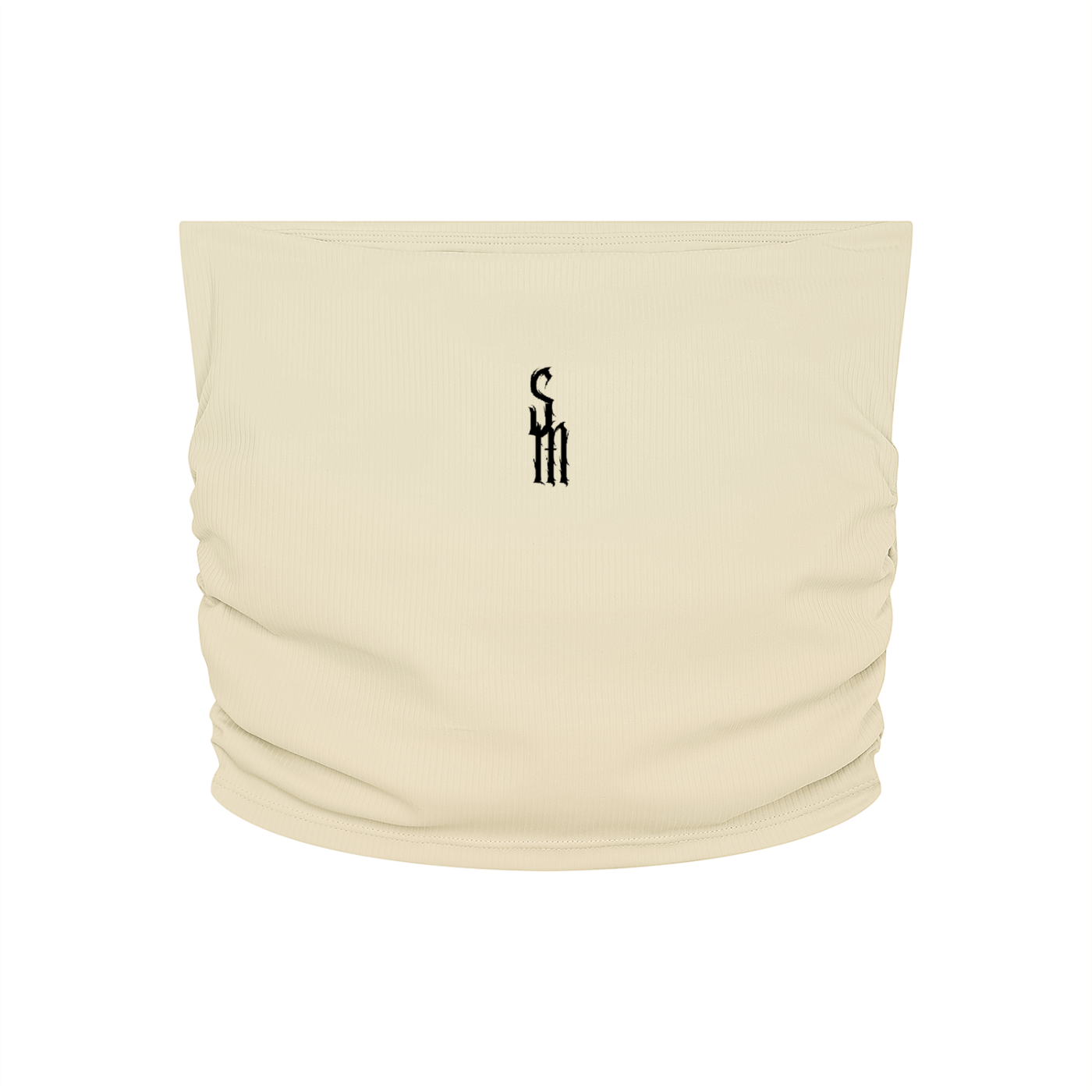Women’s Ruched Cropped Yoga Tube Top
