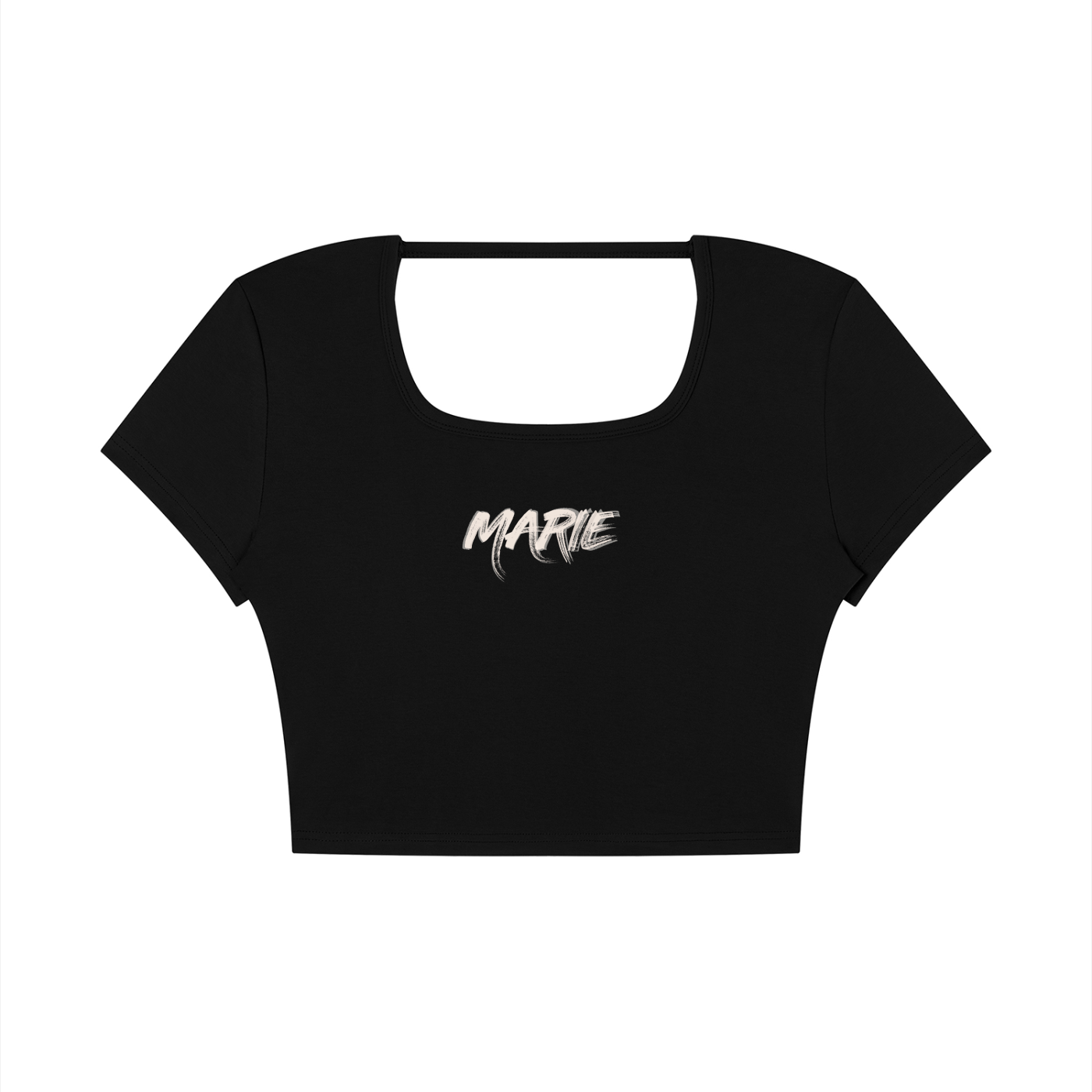 Women's Square Neck Crop T-Shirt