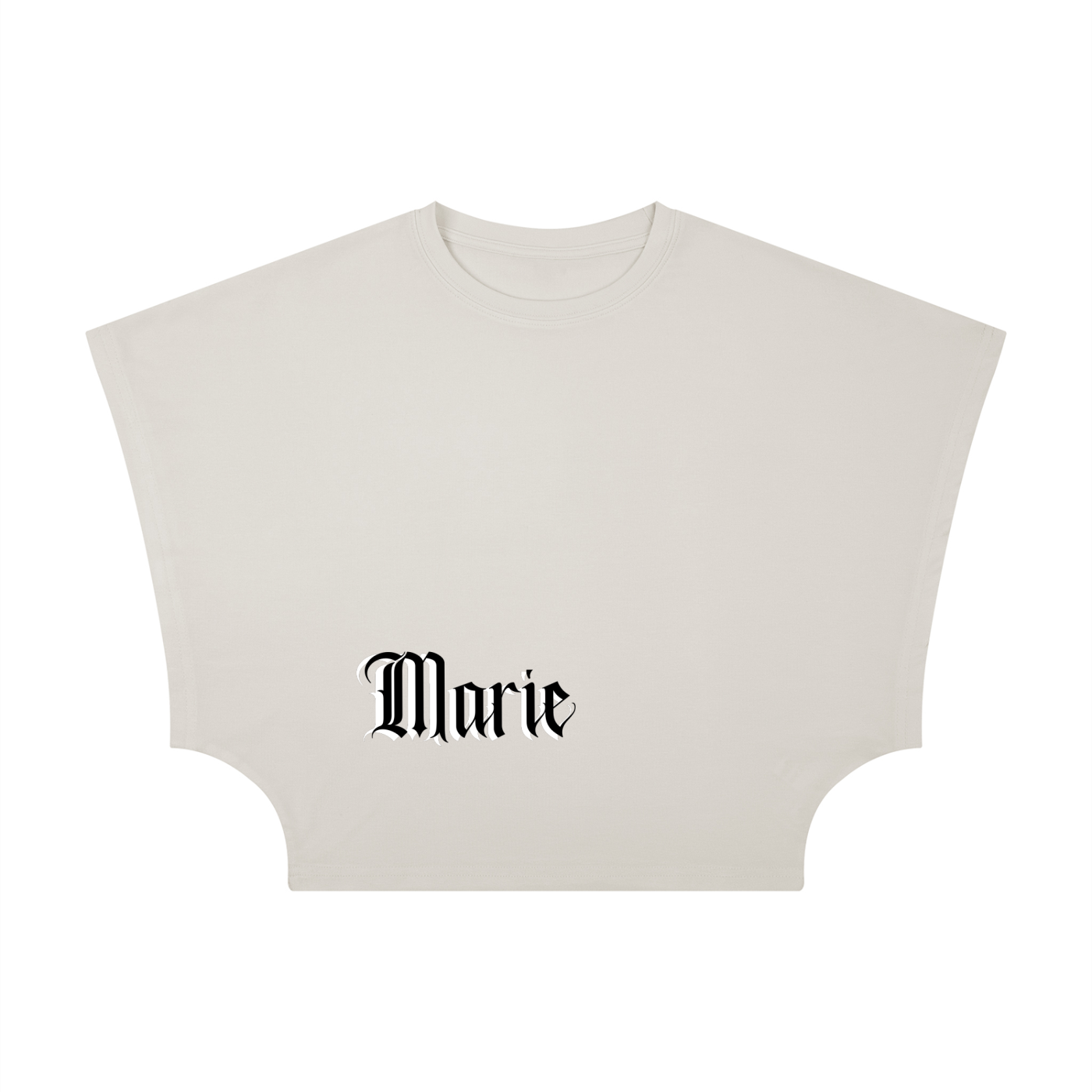 Women's Cropped Dolman T-Shirt