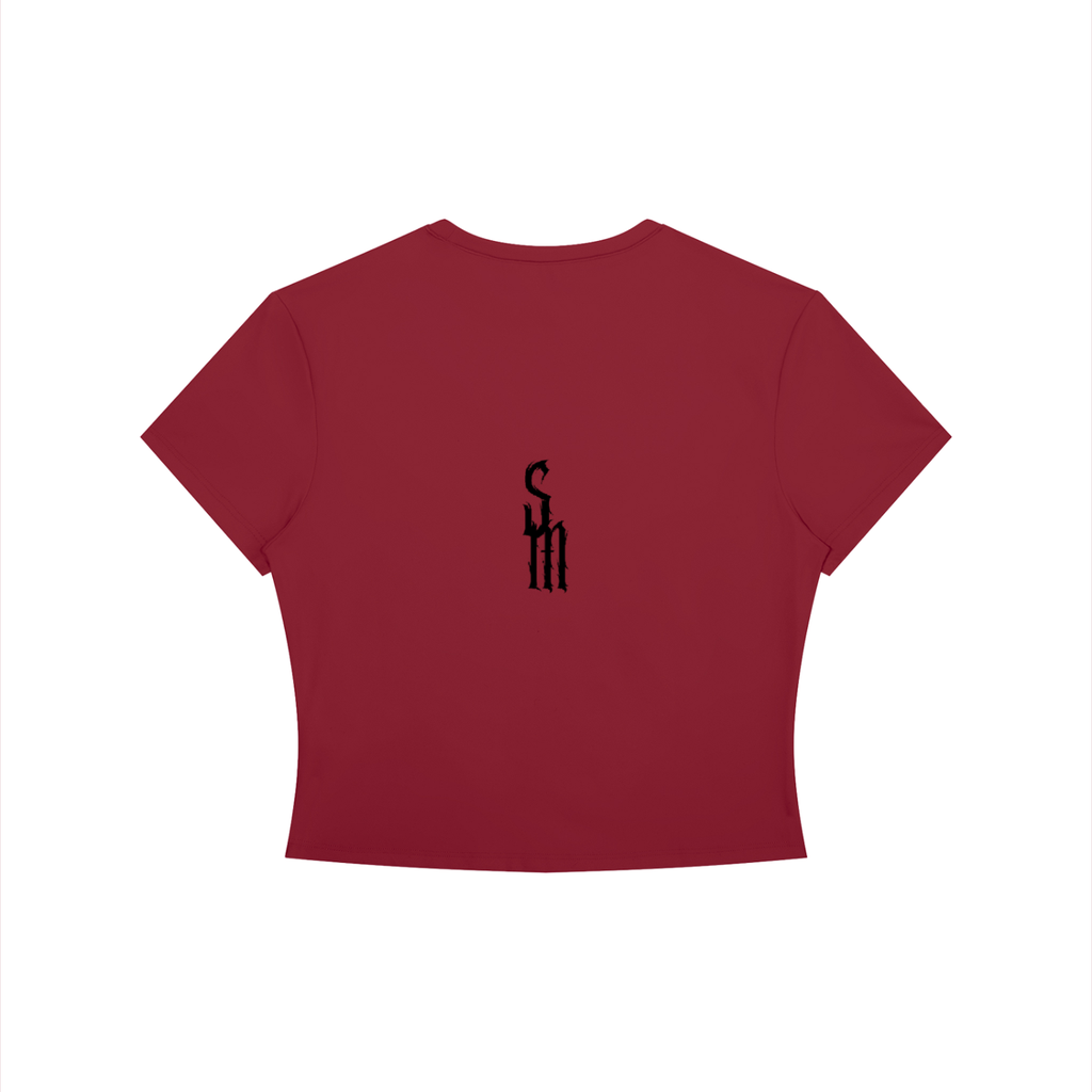 Women's Crewneck Crop T-Shirt