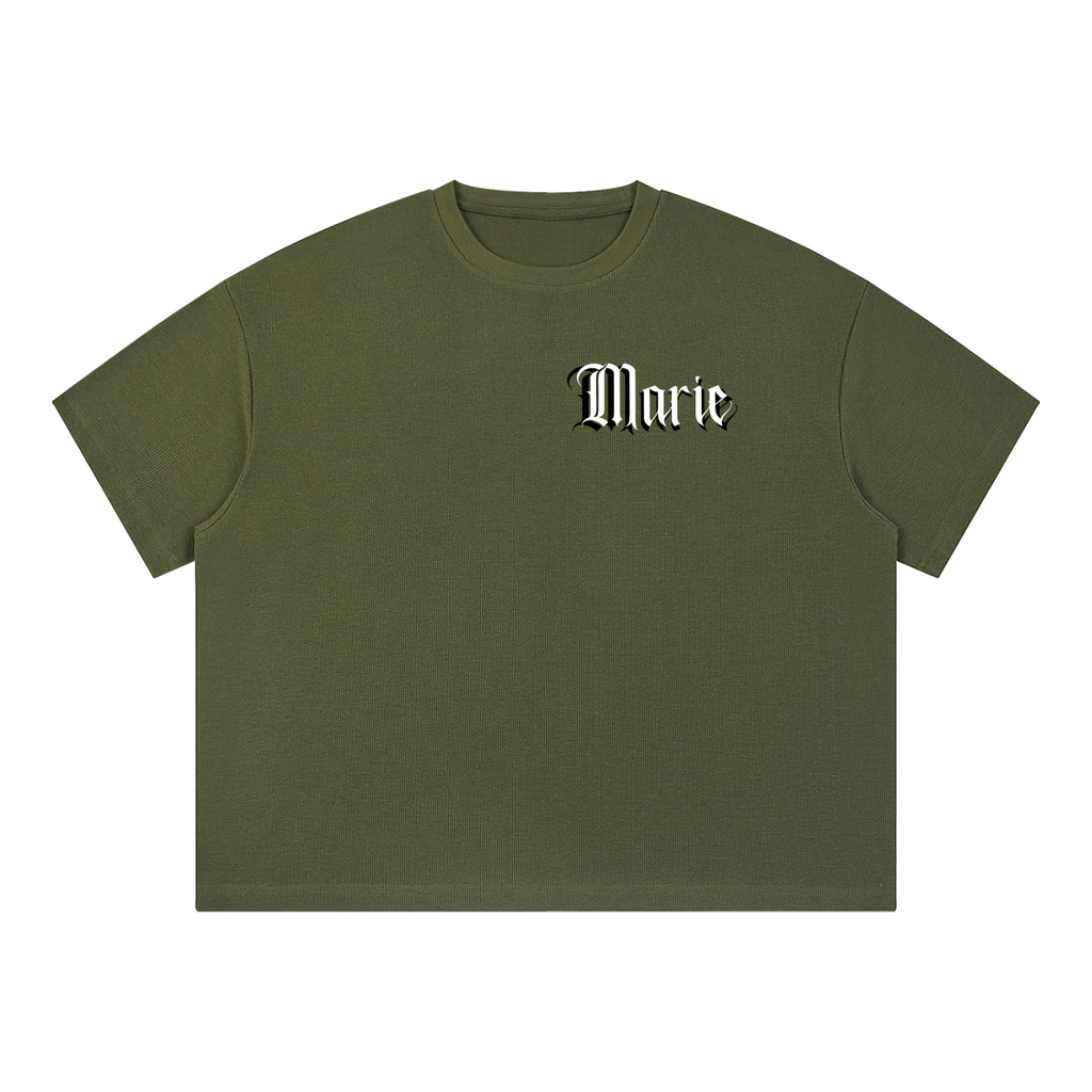 Unisex Waffle Boxy T-Shirt