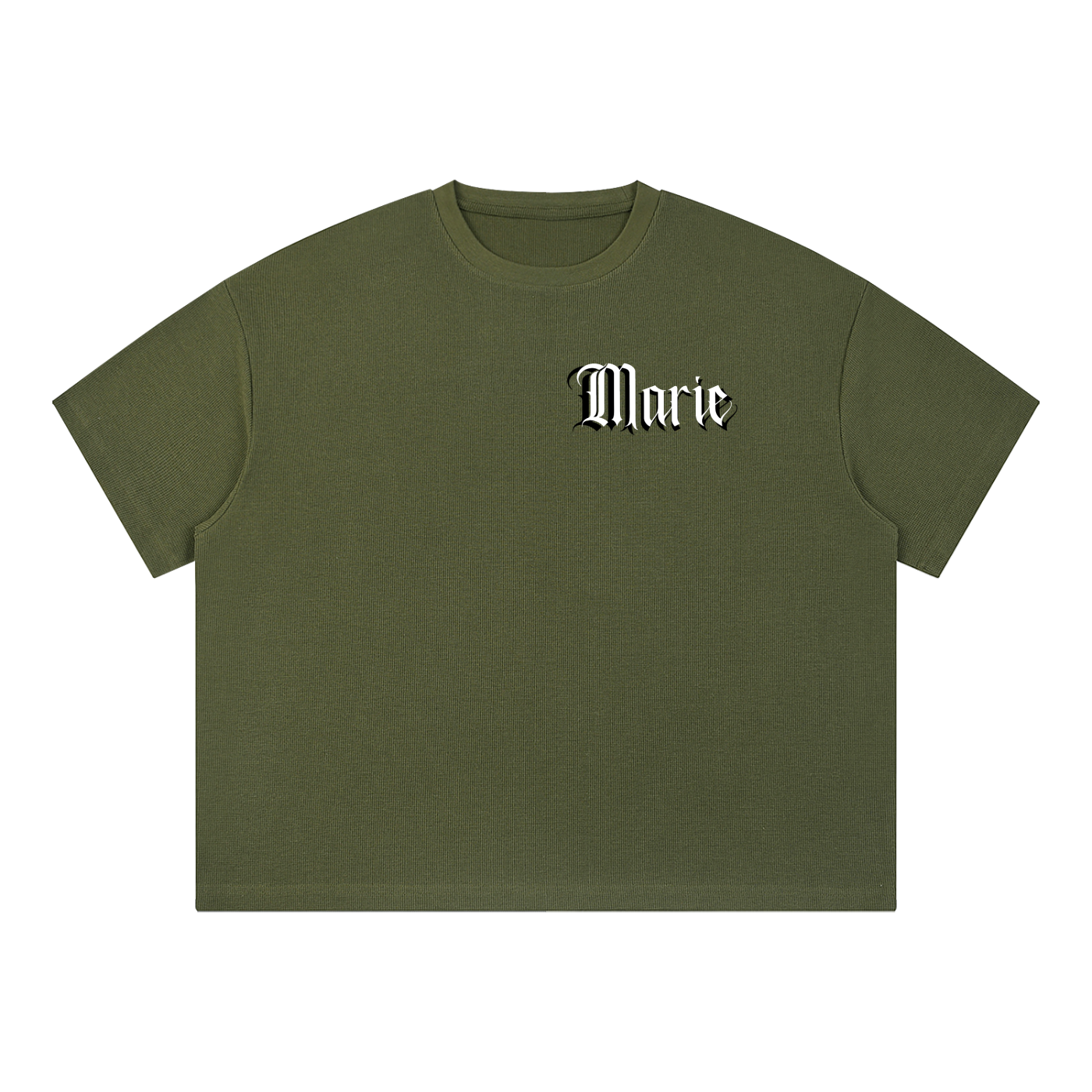 Unisex Waffle Boxy T-Shirt