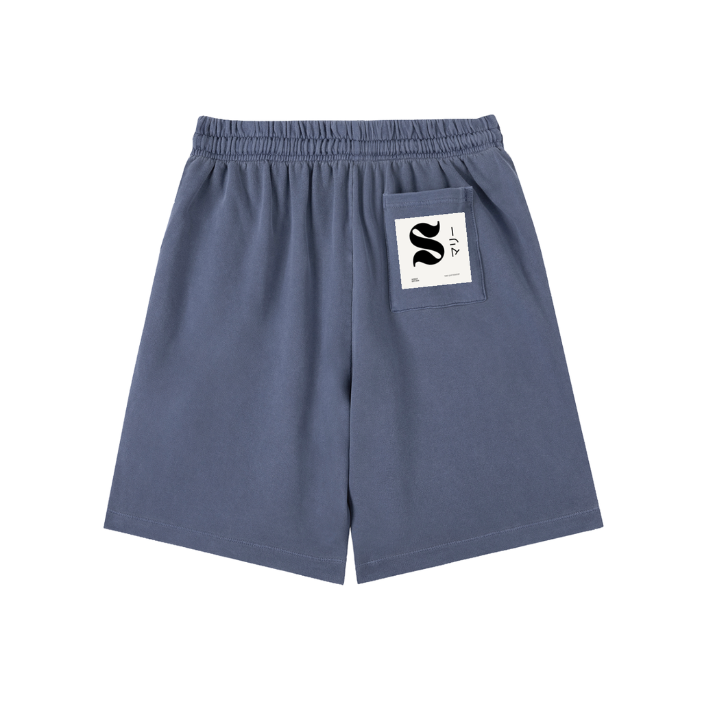 Vintage Wash Cotton Shorts