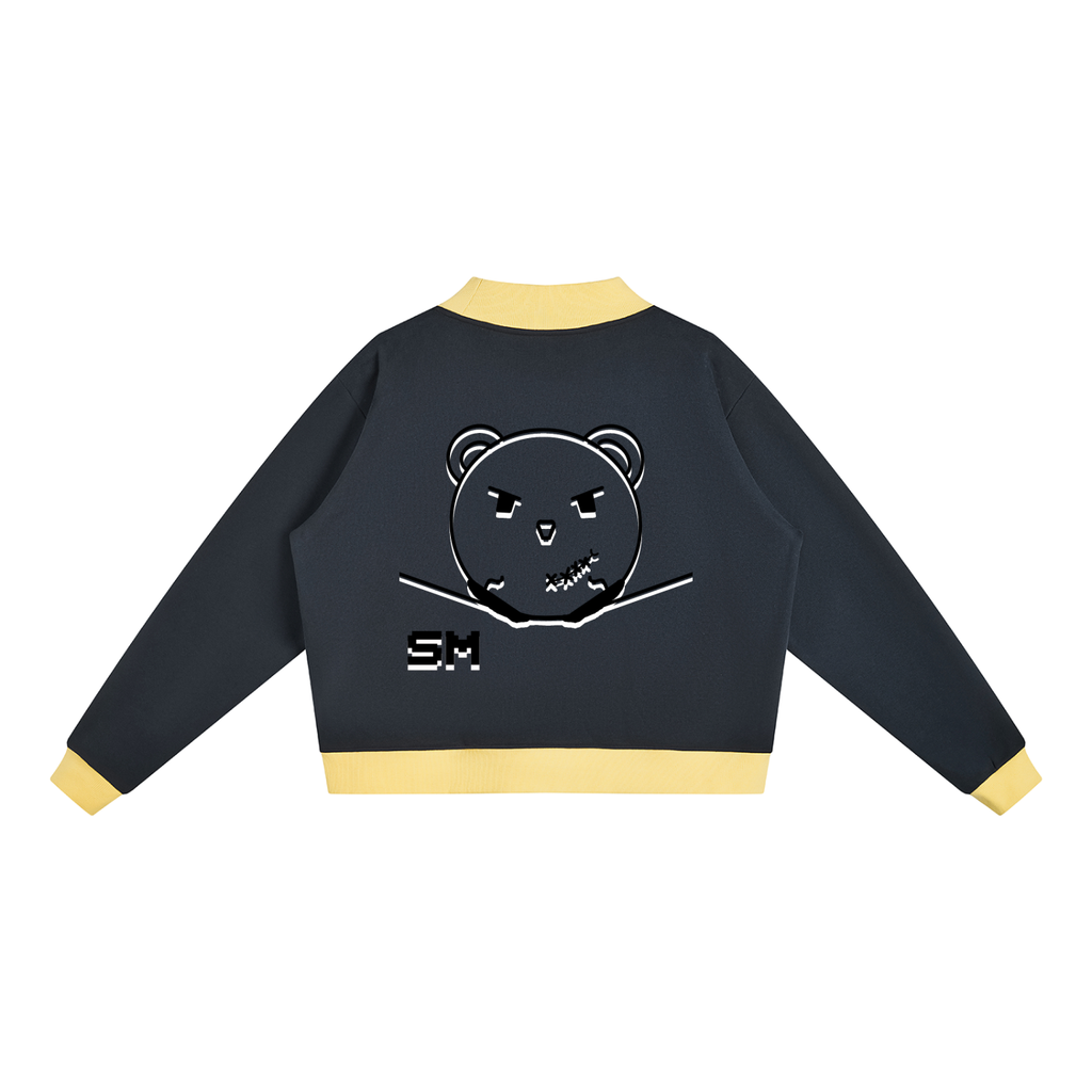 Women’s Mock Neck Crewneck Sweatshirt
