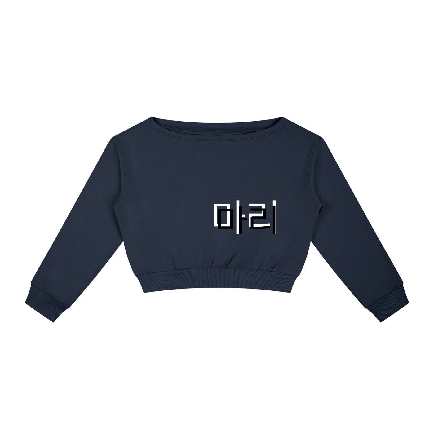 Women's Off-Shoulder Sweatshirt