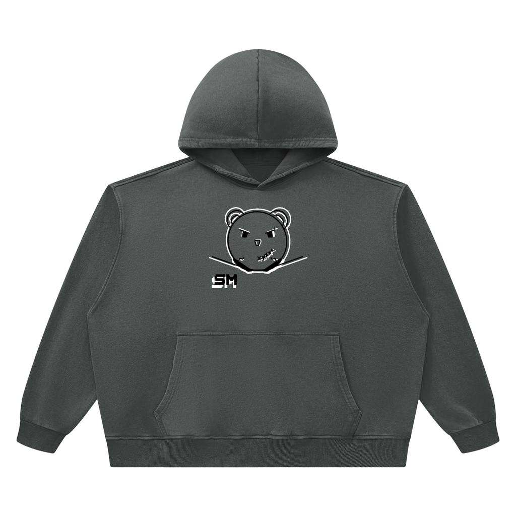 Unisex Heavyweight Vintage Wash Boxy Hoodie