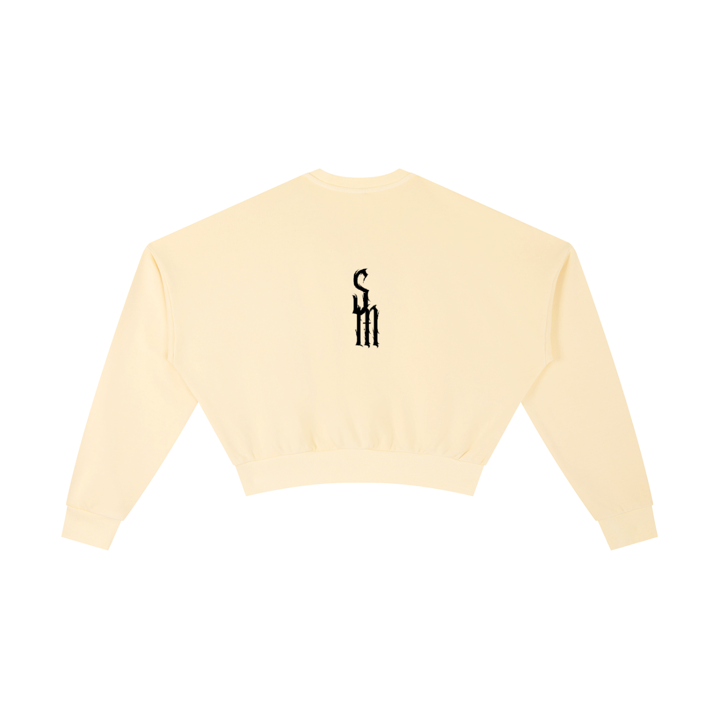 Vintage Washed Cropped Sweatshirt