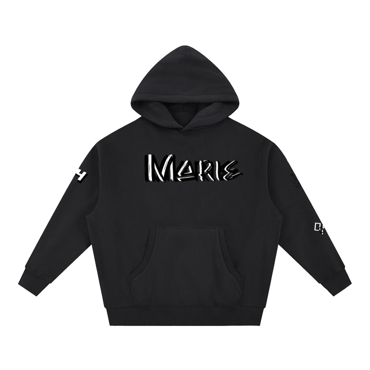 Essential Oversized Boxy Fit Fleece Hoodie