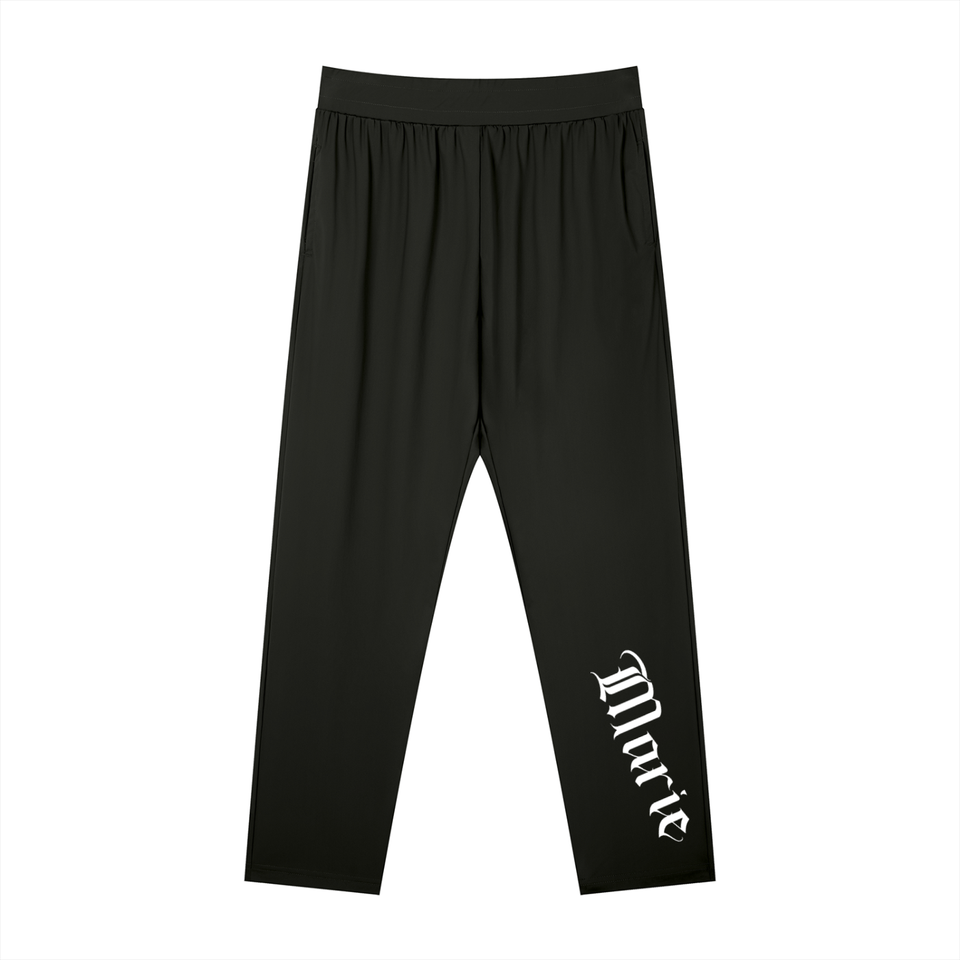 Men's Straight Leg Elastic Waist Pants