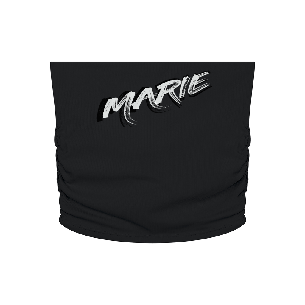 Women’s Ruched Cropped Yoga Tube Top