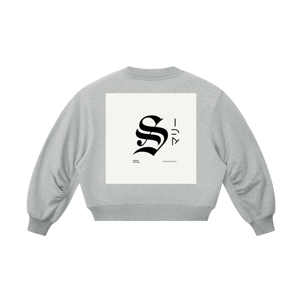 Women’s Crop V-Neck Sweatshirt