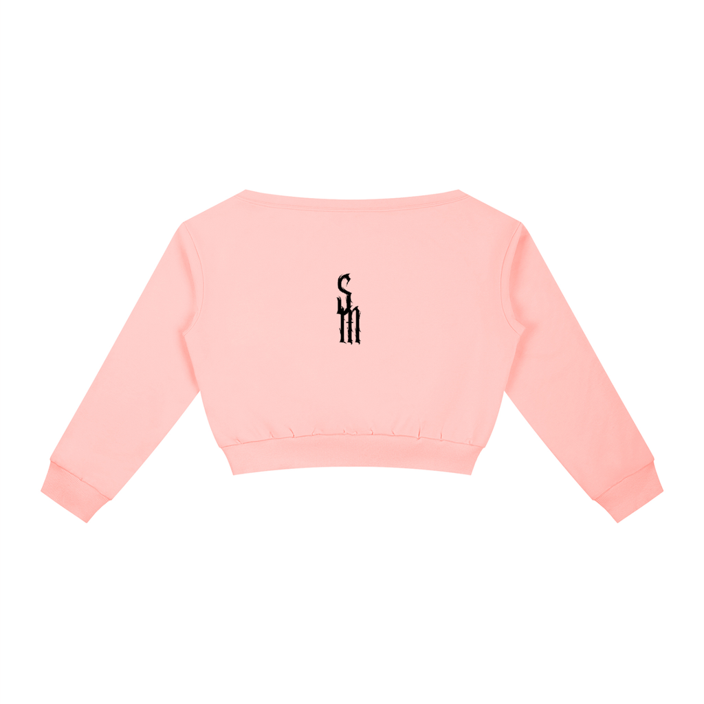 Women's Off-Shoulder Sweatshirt