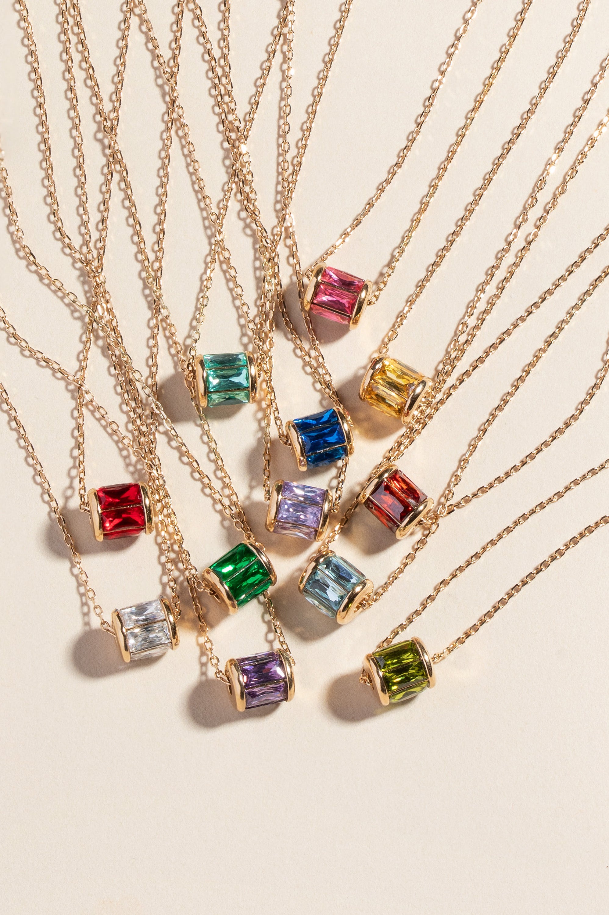 December Birthstone Precious Pendant Necklace