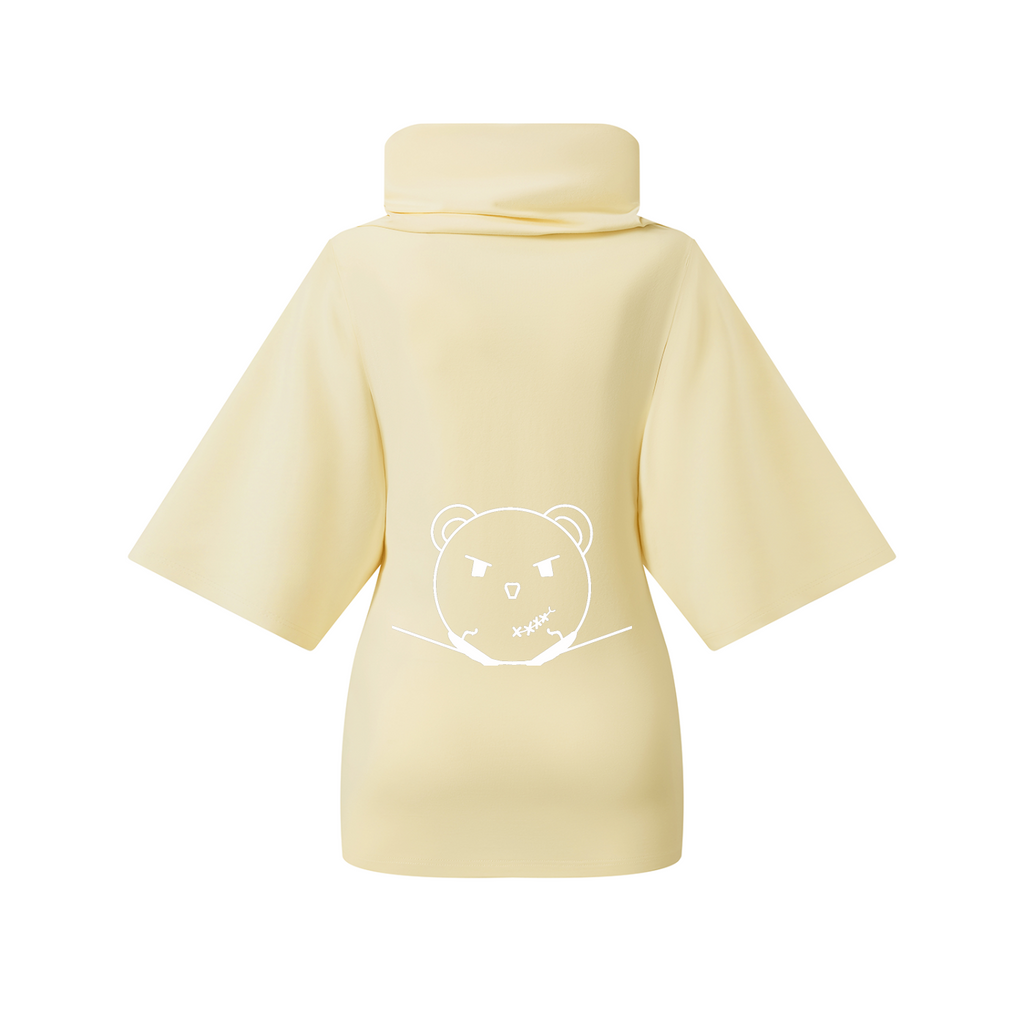 Women’s Turtleneck Batwing T-Shirt