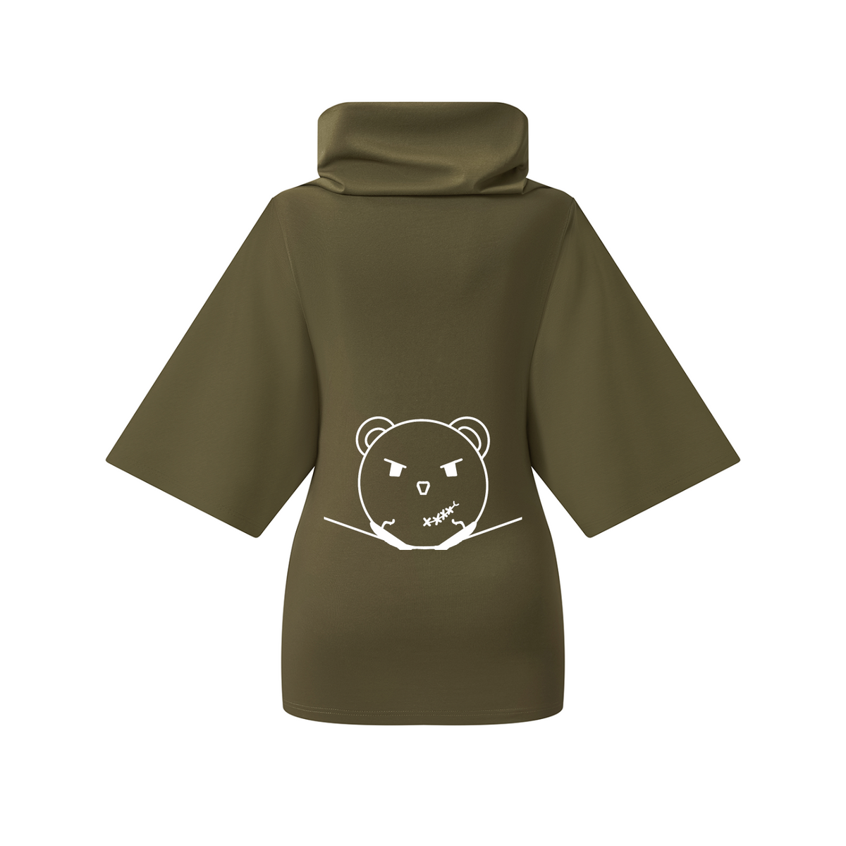 Women’s Turtleneck Batwing T-Shirt
