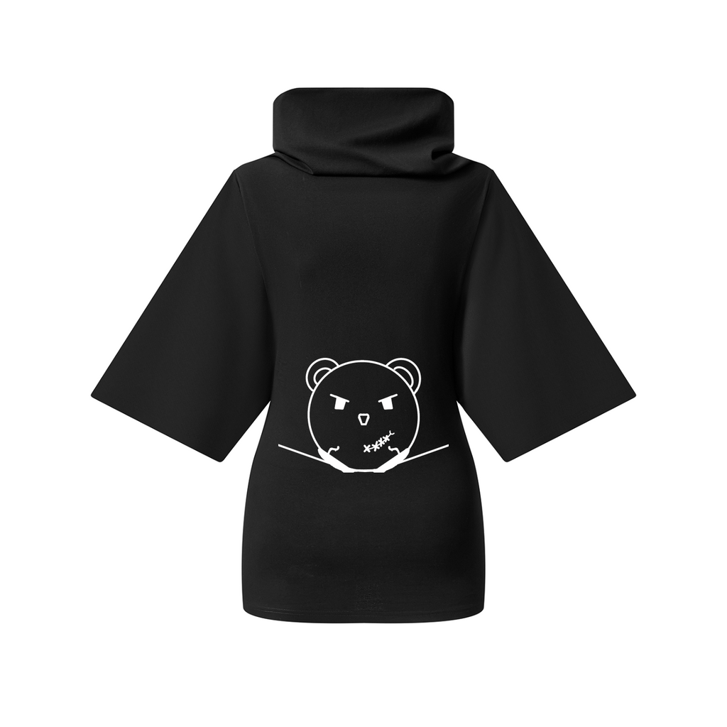 Women’s Turtleneck Batwing T-Shirt