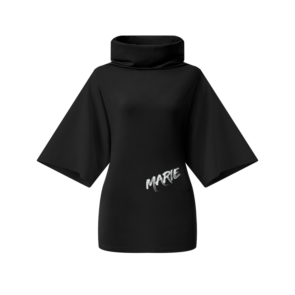Women’s Turtleneck Batwing T-Shirt
