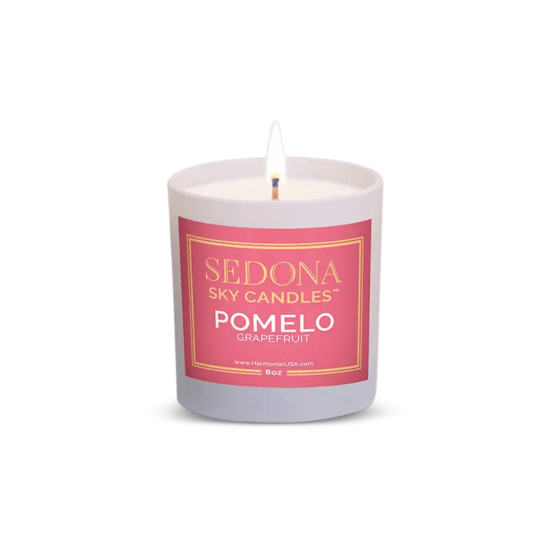 Pomelo Red Grapefruit Candle- Essential oil | Harmonie Home
