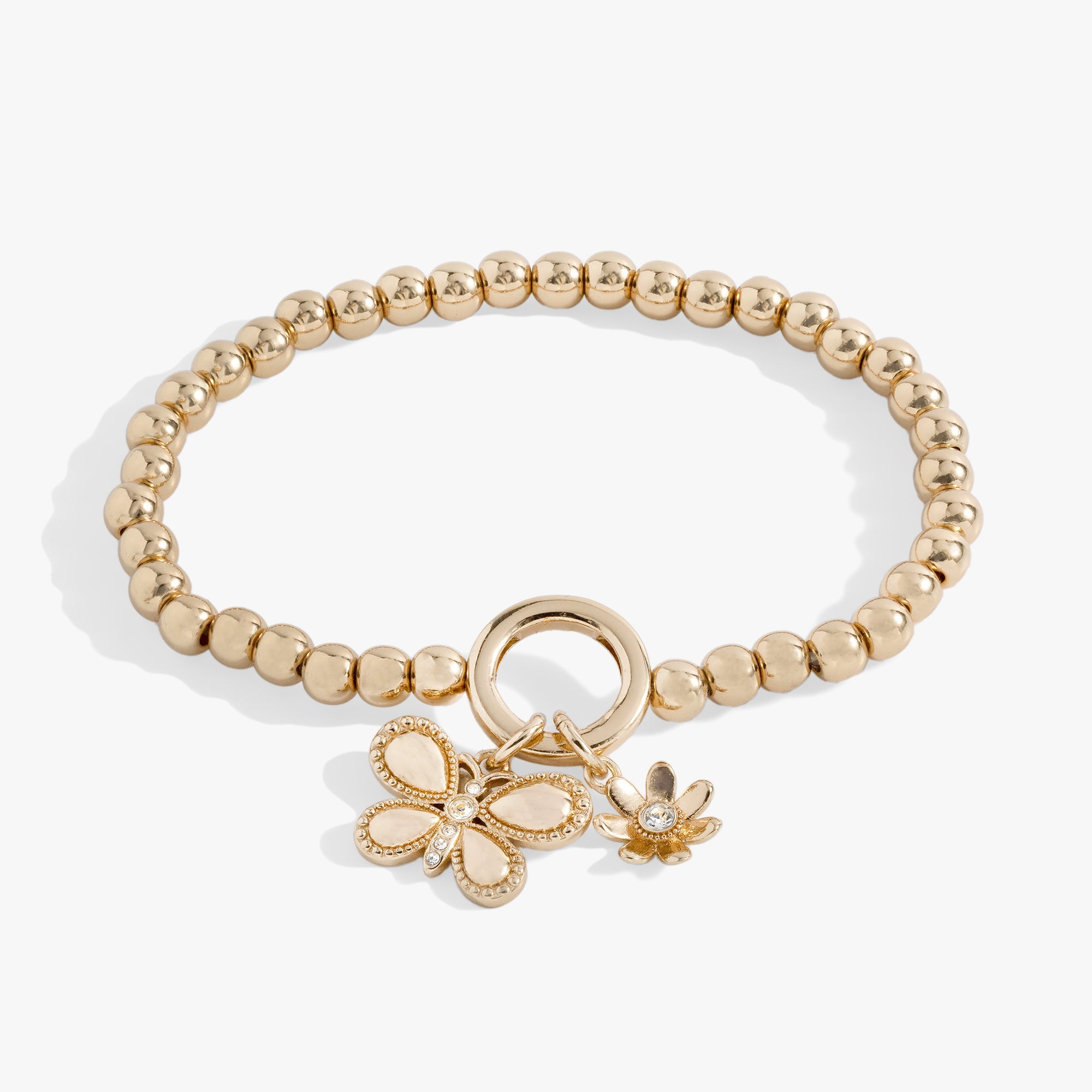 Puffy Butterfly Stretch Bracelet