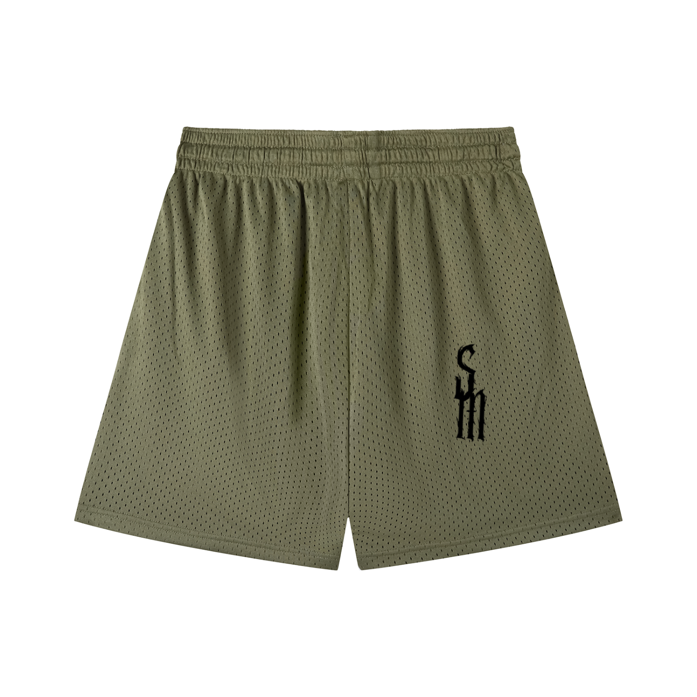 Mesh Drawstring Shorts
