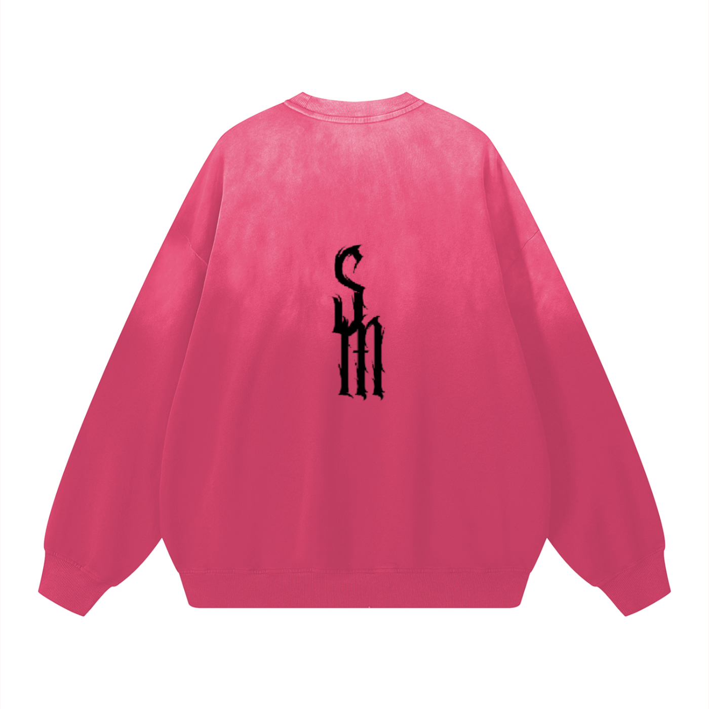 Sunfade Drop-Shoulder Cotton Sweatshirt