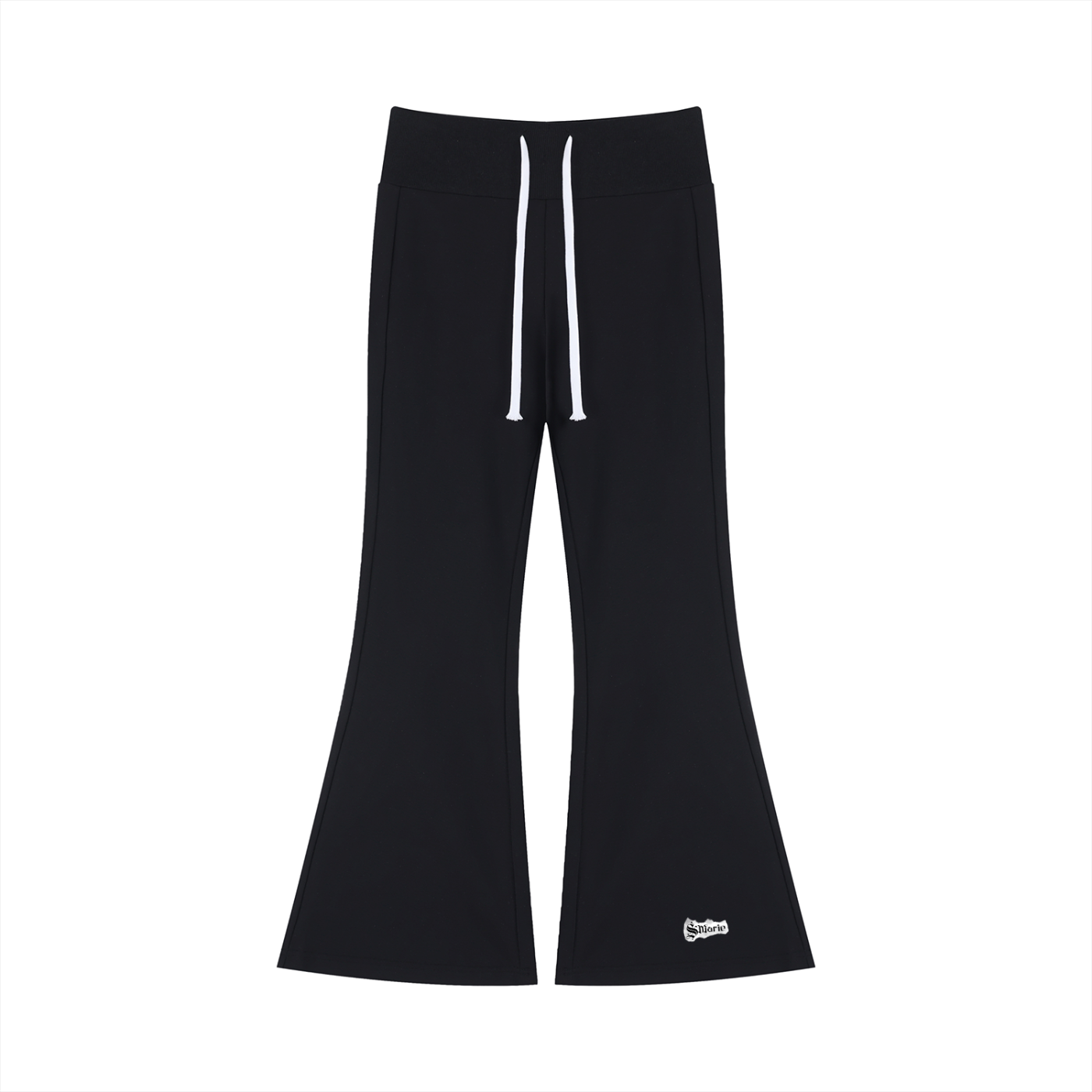 Women's Drawstring Flared Leg Pants