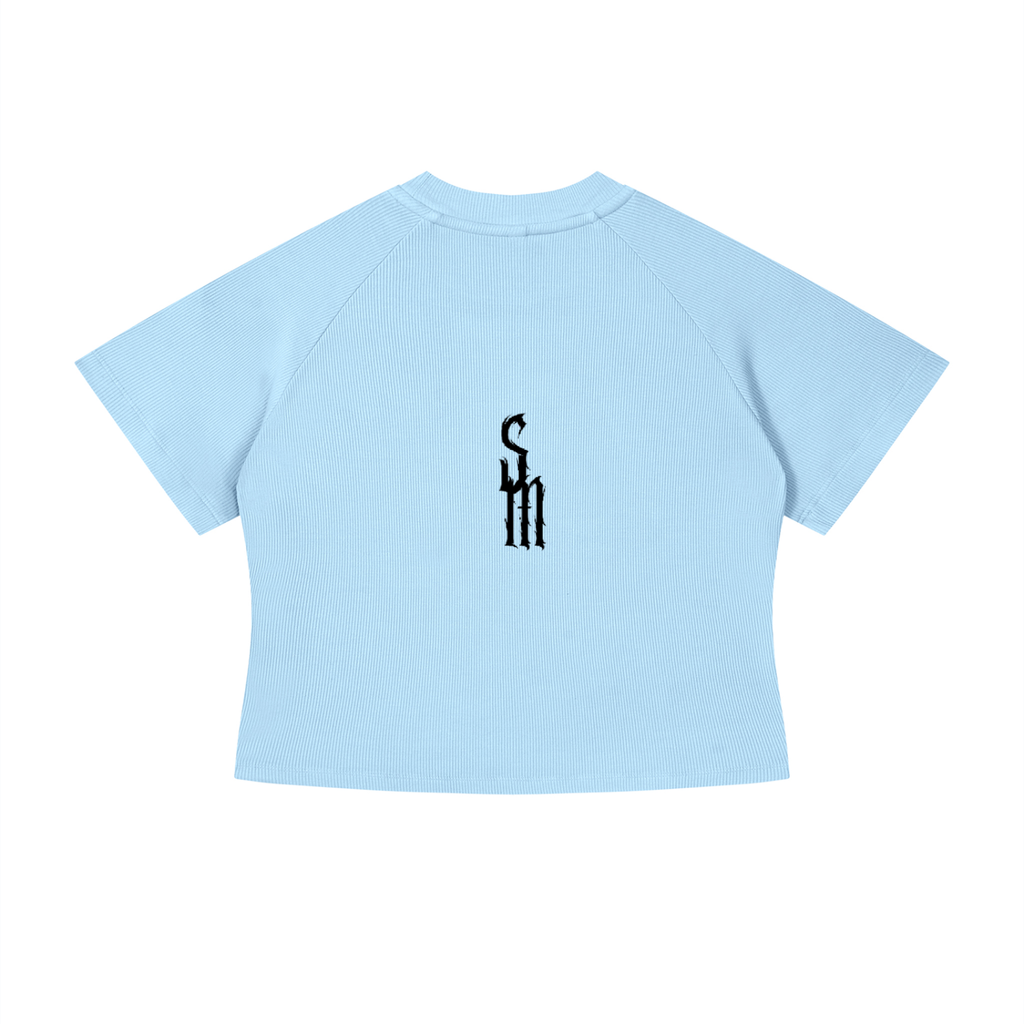 Women's Mineral Wash Crop T-Shirt