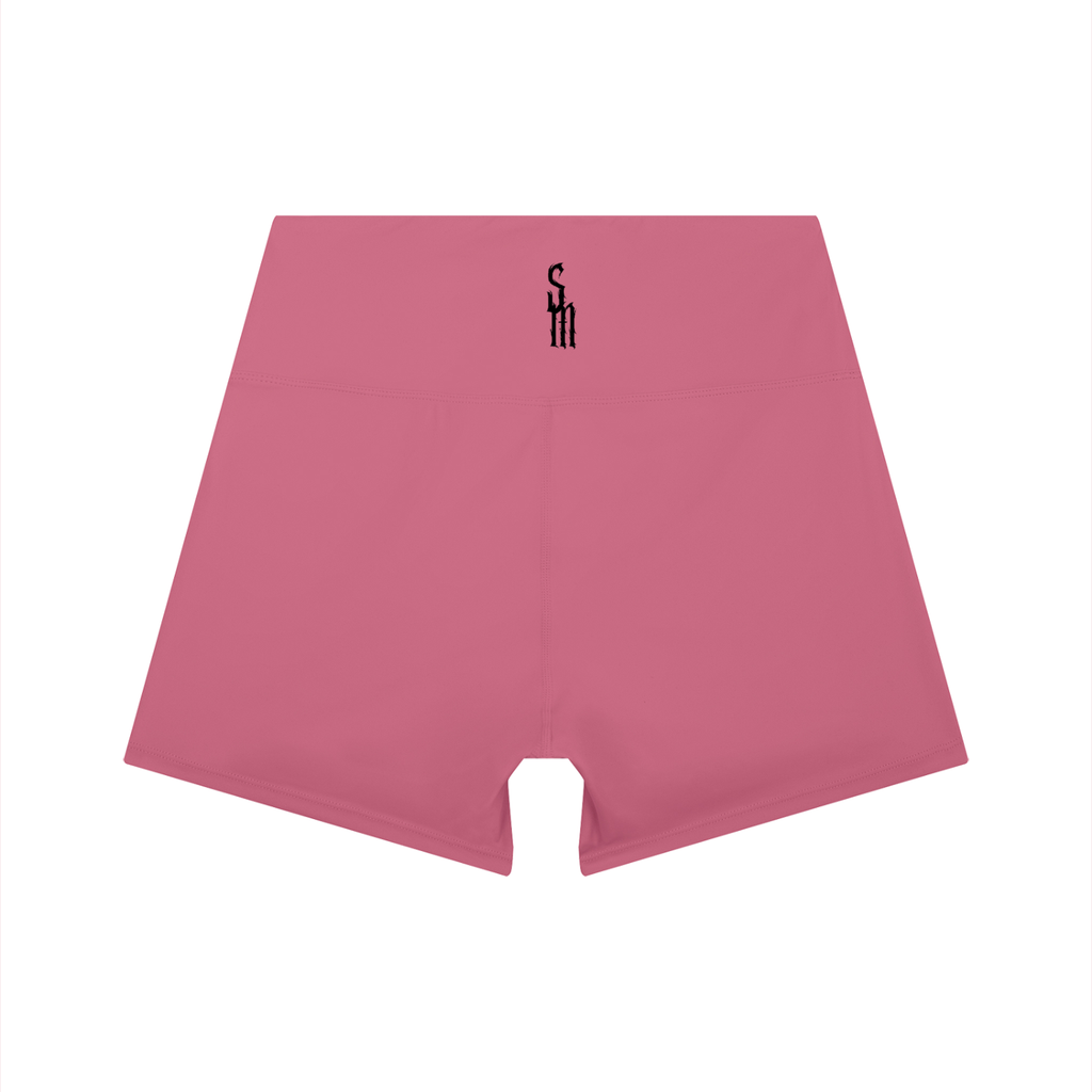 Women’s High-Waist Color Block Yoga Shorts