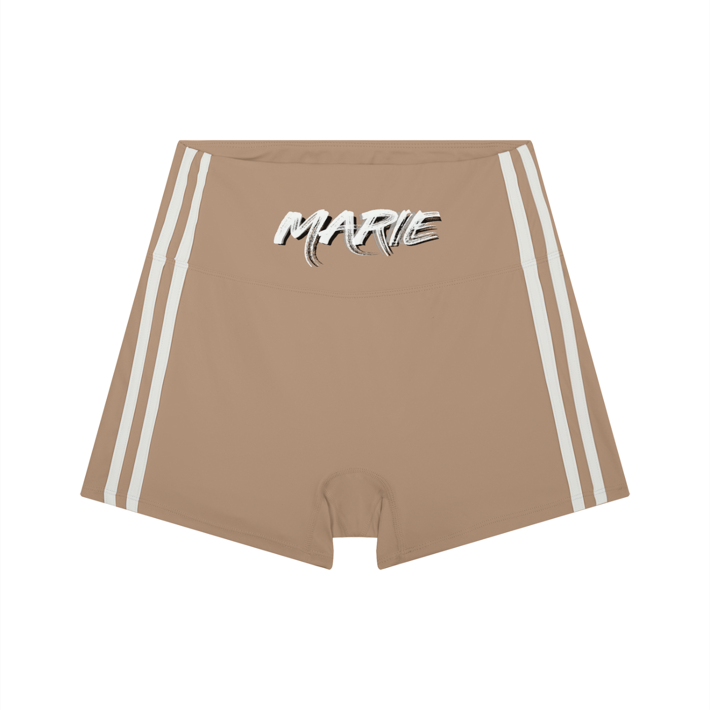 Women’s High-Waist Color Block Yoga Shorts